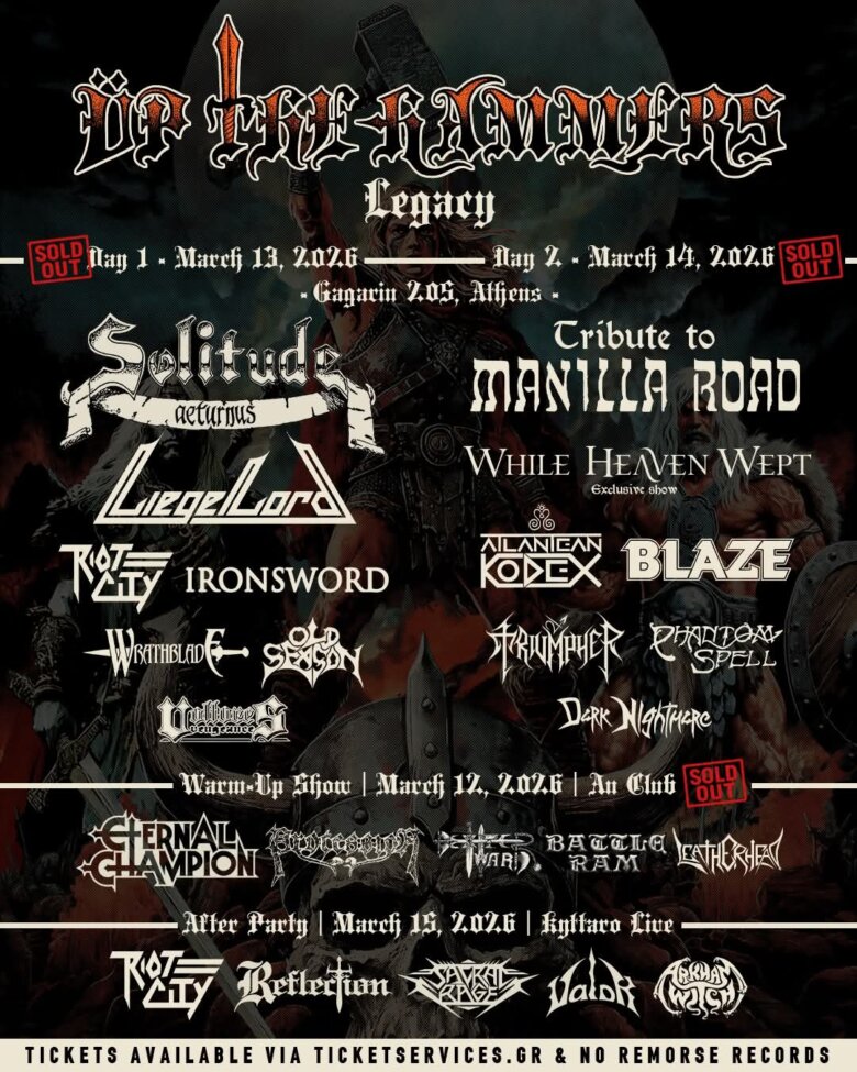 Up the Hammers Festival 2026: Τελικό line up!