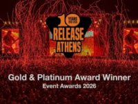 10 Χρόνια Release Athens: Διπλή διάκριση στα Event Awards 2026