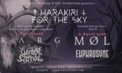 Οι HARAKIRI FOR THE SKY επιστρέφουν στην Αθήνα για δύο καθηλωτικές βραδιές στο Temple