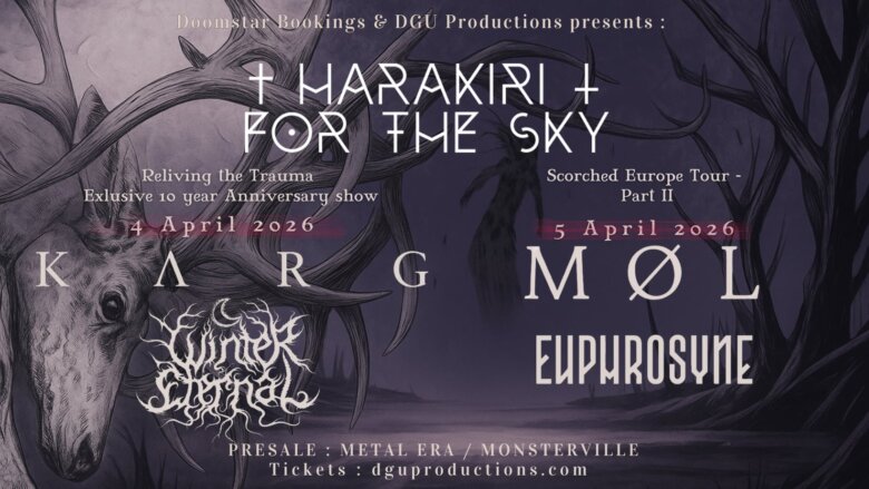 Οι HARAKIRI FOR THE SKY επιστρέφουν στην Αθήνα για δύο καθηλωτικές βραδιές στο Temple