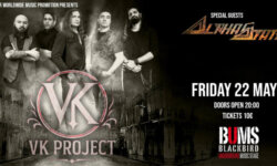 V/K PROJECT live @ Bums – Παρασκευή 22 Μαΐου – special guests ALPHASTATE
