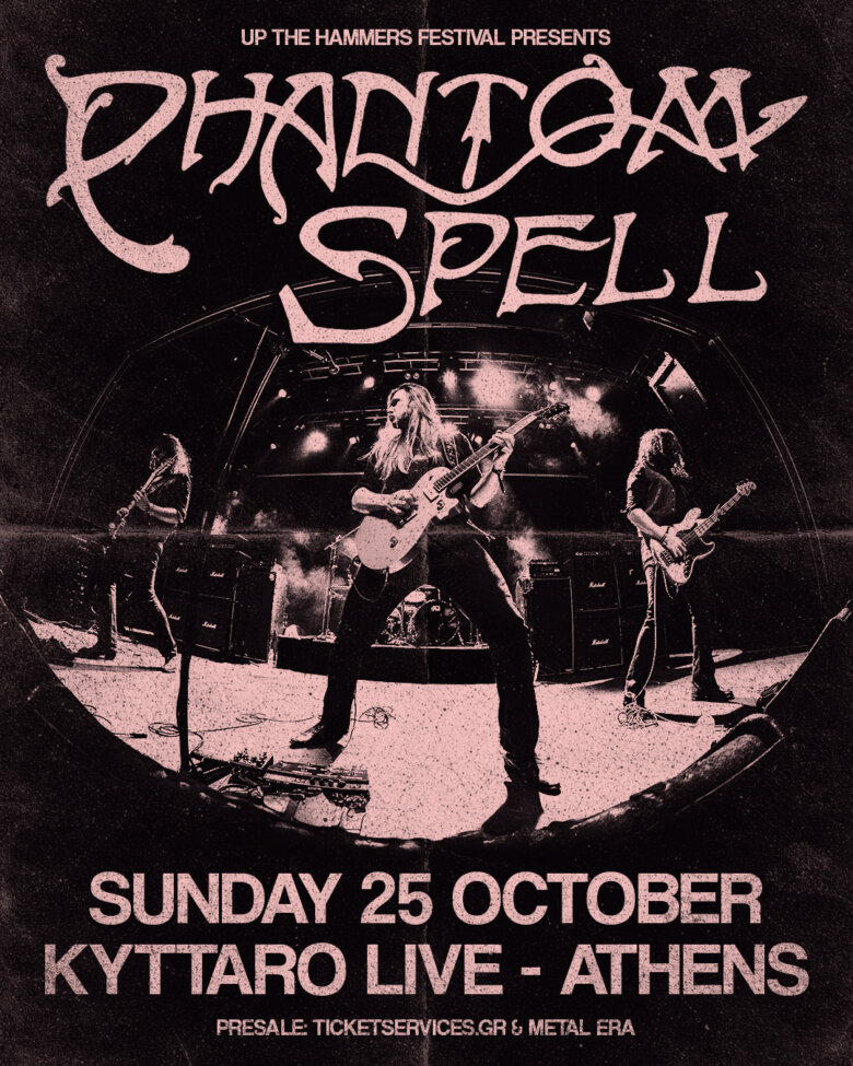 Οι prog rock / proto-metallers Phantom Spell επιστρέφουν στην Αθήνα!