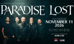 Οι Paradise Lost έρχονται στην Αθήνα με έναν αριστουργηματικό νέο δίσκο και όλα τα highlights της καριέρας τους!