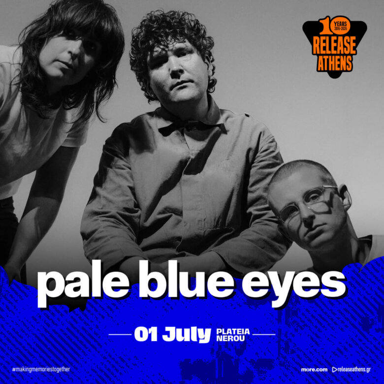 Οι Pale Blue Eyes συμπληρώνουν την ημέρα με Moby και Garbage στο Release Athens 2026!