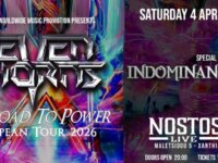 Οι Δανοί SEVEN THORNS φέρνουν στην Ελλάδα το “THE ROAD TO POWER” European Tour 2026 για πρώτη φορά! Σάββατο 4 Απριλίου @ ΝOSTOS, Ξάνθη.