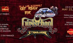 GIRLSCHOOL – STRIKELIGHT Live την Παρασκευή 22 Μαΐου στο Κύτταρο, Αθήνα