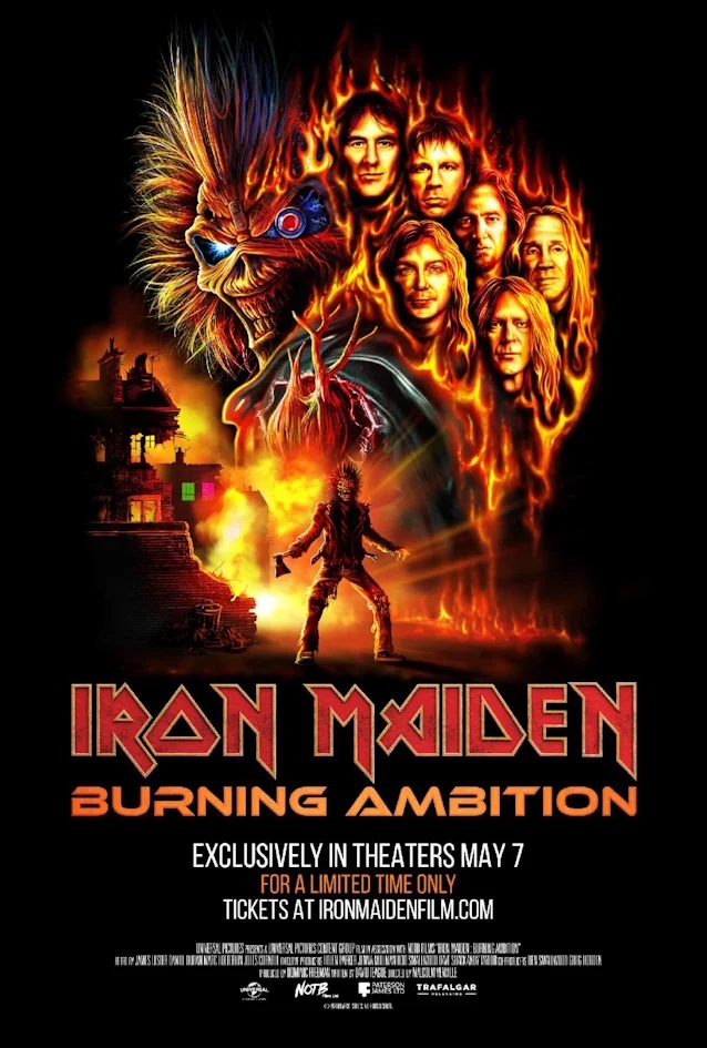 “Burning Ambition”: Το επίσημο ντοκιμαντέρ των IRON MAIDEN κάνει πρεμιέρα