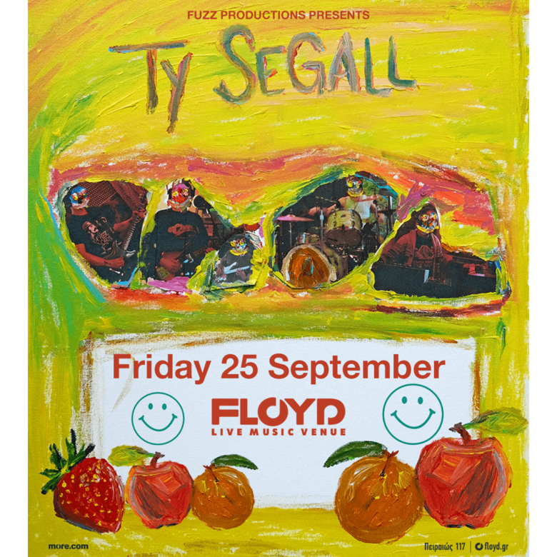 Ο Ty Segall επιστρέφει στην Αθήνα, στις 25 Σεπτεμβρίου στο Floyd!
