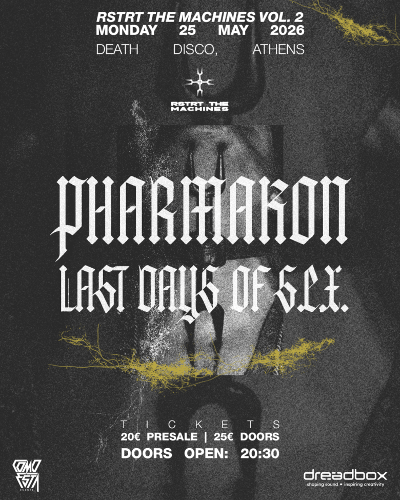 Η PHARMAKON ζωντανά στην Αθήνα