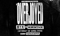 Οι The Overjoyed παρουσιάζουν live το νέο άλμπουμ στο headline show τους στην Αθήνα, στο Gagarin 205, στις 18 Απριλίου