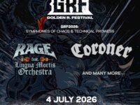 RAGE feat. Lingua Mortis Orchestra + CORONER , οι πρωταγωνιστές της 2ης ημέρας του GRF2026 – Σάββατο 4 Ιουλίου!