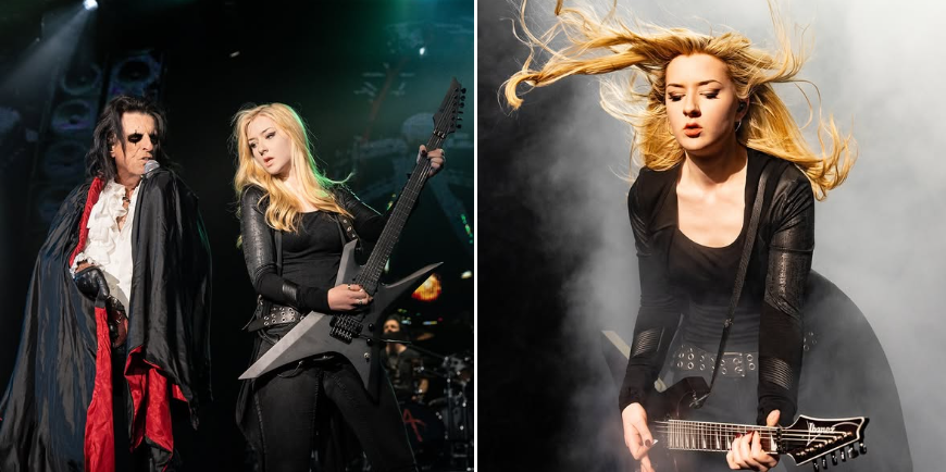 Η Anna Cara αντικαθιστά προσωρινά τη Nita Strauss στο σχήμα του Alice Cooper!