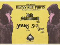 ACID MAMMOTH, AAWKS, SEER OF THE VOID @ An Club, την Παρασκευή 15 Μαΐου