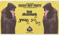 ACID MAMMOTH, AAWKS, SEER OF THE VOID @ An Club, την Παρασκευή 15 Μαΐου