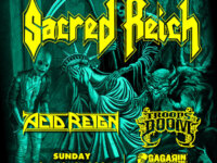 SACRED REICH w/ ACID REIGN + THE TROOPS OF DOOM την Κυριακή 30 Αυγούστου 2026 στο Gagarin 205