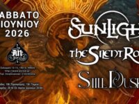 Sunlight w/ The Silent Rage + Still Dusk, το Σάββατο 6 Ιουνίου 2026 στο An Club