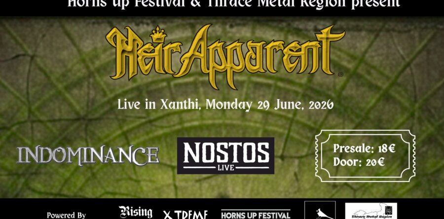 Οι HEIR APPARENT στη Ξάνθη!