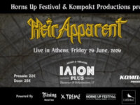 Οι Heir Apparent επιστρέφουν στην Αθήνα, την Παρασκευή 26 Ιουνίου 2026, στο Ίλιον Plus