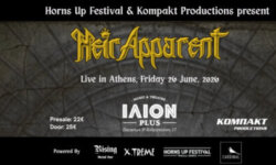 Οι Heir Apparent επιστρέφουν στην Αθήνα, την Παρασκευή 26 Ιουνίου 2026, στο Ίλιον Plus