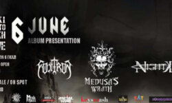 MEDUSA’S WRATH new album release show w/ NightKill και Fovitron το Σάββατο 6 Ιουνίου @ Αρχιτεκτονική Γκάζι